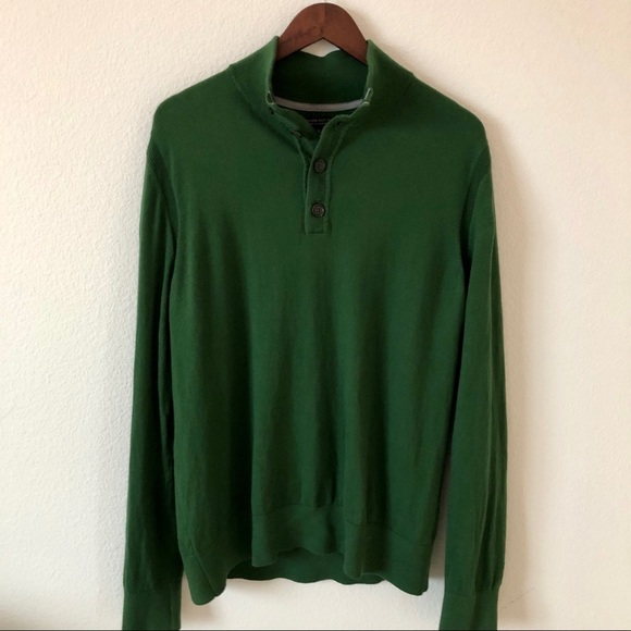 Banana Republic Quarter Button Sweater XL - Picture 5 of 5
